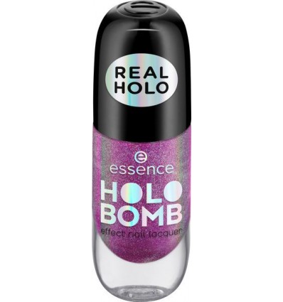 essence HOLO BOMB effect nail lacquer 02 Holo Moly 8ml