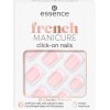 essence french MANICURE click-on nails 01 Classic French 12pcs