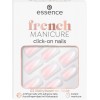 essence french MANICURE click-on nails 02 Babyboomer Style 12pcs