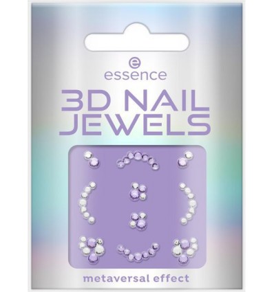 essence 3D NAIL JEWELS 01 future reality 10pcs