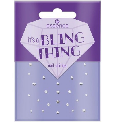 essence It's a BLING THING nail sticker 28pcs