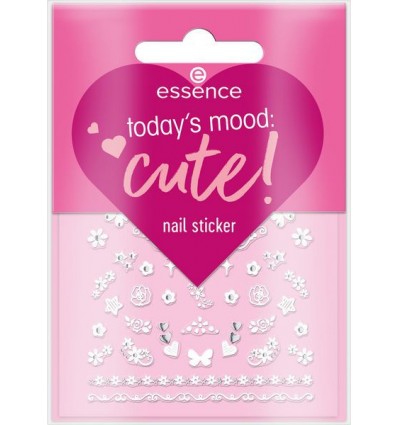 essence today's mood: cute! nail sticker 44pcs