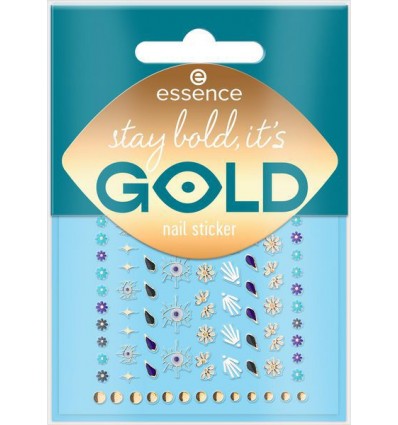 essence stay bold, it's GOLD nail sticker 88pcs