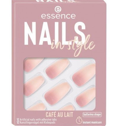 essence nails in style 16 CAFÉ AU LAIT 12pcs