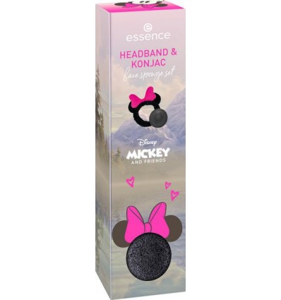 essence Disney Mickey and Friends headband and konjac face sponge set