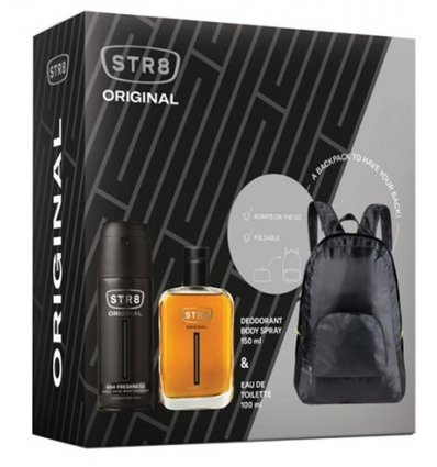 STR8 Άρωμα & Αποσμητικό Spray Original & Σακίδιο Πλάτης