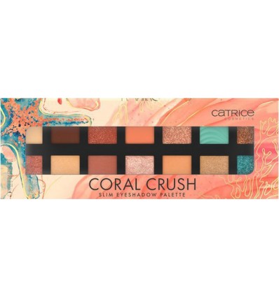 Catrice Coral Crush Slim Eyeshadow Palette 030 Under the Sea 10.6gr