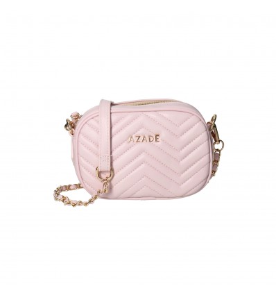 Azadé crossbody bag quilted pink