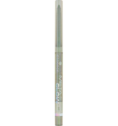 essence META GLOW duo-chrome eye pencil 03 greenGalactic Chrome 0.22g