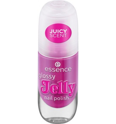 essence glossy Jelly nail polish 01 violetSummer Splash 8ml