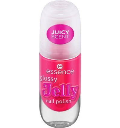 essence glossy Jelly nail polish 02 pinkCandy Gloss 8ml