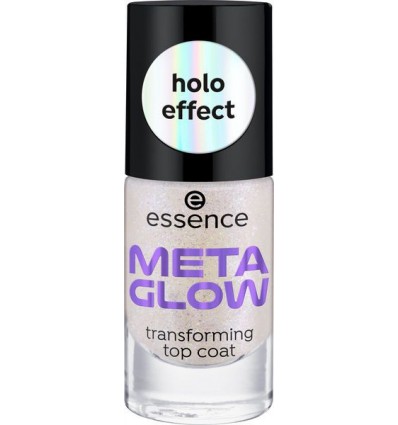 essence META GLOW transforming top coat multi 8ml