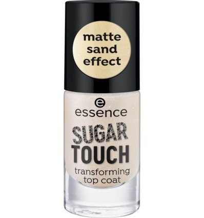 essence SUGAR TOUCH transforming top coat nude 8ml