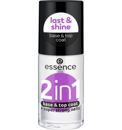 essence 2 in 1 base & top coat 8ml