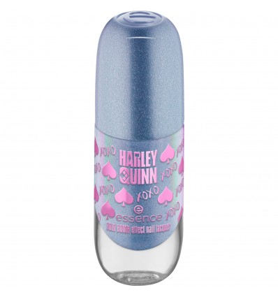 essence Harley Quinn HOLO BOMB effect nail lacquer 02 Chaos Queen 8ml