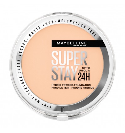 Maybelline Super Stay 24H Waterproof Powder 10 Ivory 9g