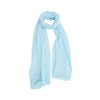 Azade chiffon scarf light blue
