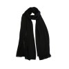 Azade chiffon scarf black