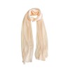 Azade embroidered scarf off white