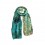 Azade printed scarf green