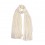 Azade dotted scarf off white
