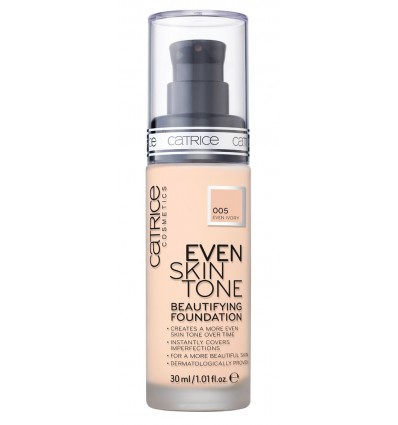 Catrice Even Skin Tone Beautifying Foundation 005 Even Ivory 30ml
