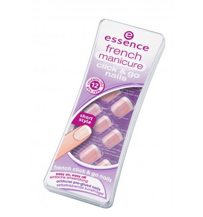 essence french manicure click & go nails 02 girls only! 12pcs