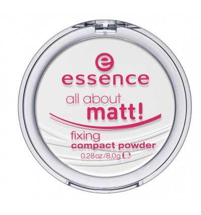 essence all about matt! fixing compact powder 8g