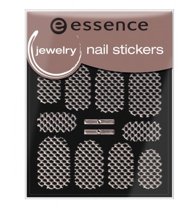 essence nail stickers 16 jewelry 11pcs