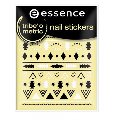 essence nail stickers 18 tribo metric 45pcs
