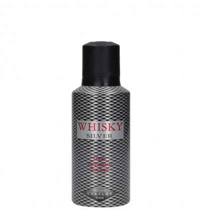 Evaflor Whisky Men Silver Deodorant 150ml