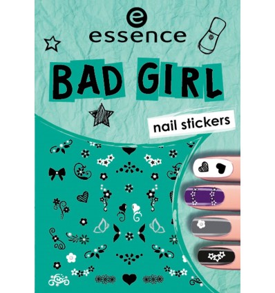 essence bad girl nail stickers 1pcs