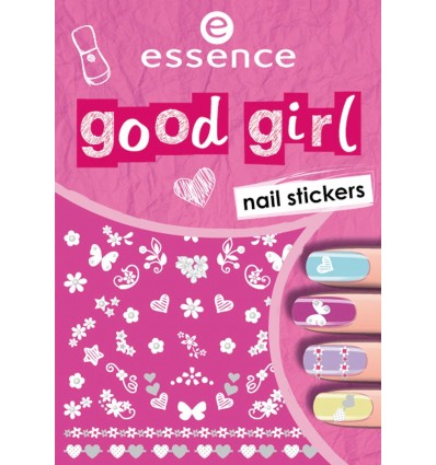 essence good girl nail stickers 1pcs
