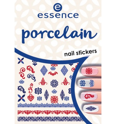 essence porcelain nail stickers 1pcs